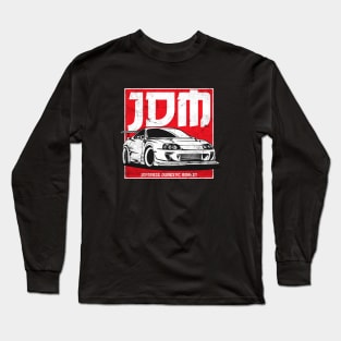 Supra 2JZ JDM Badge Tuning 90s Car Long Sleeve T-Shirt